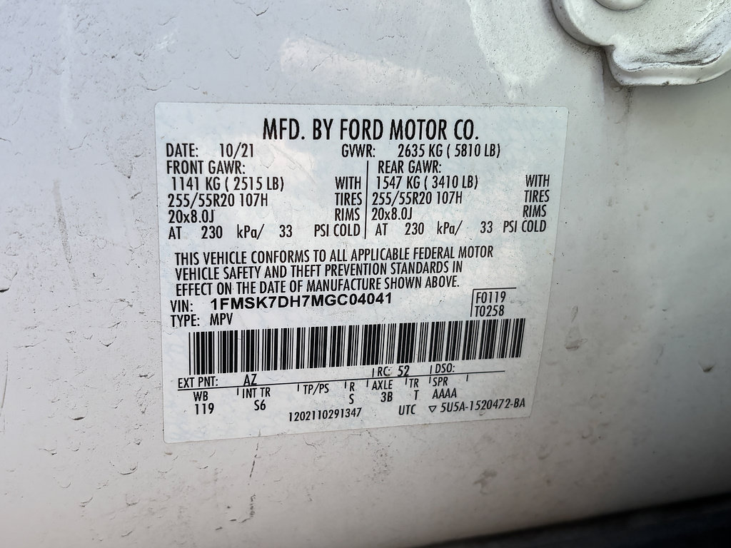 Used 2021 Ford Explorer XLT w/ Equipment Group 202A RWD image 16