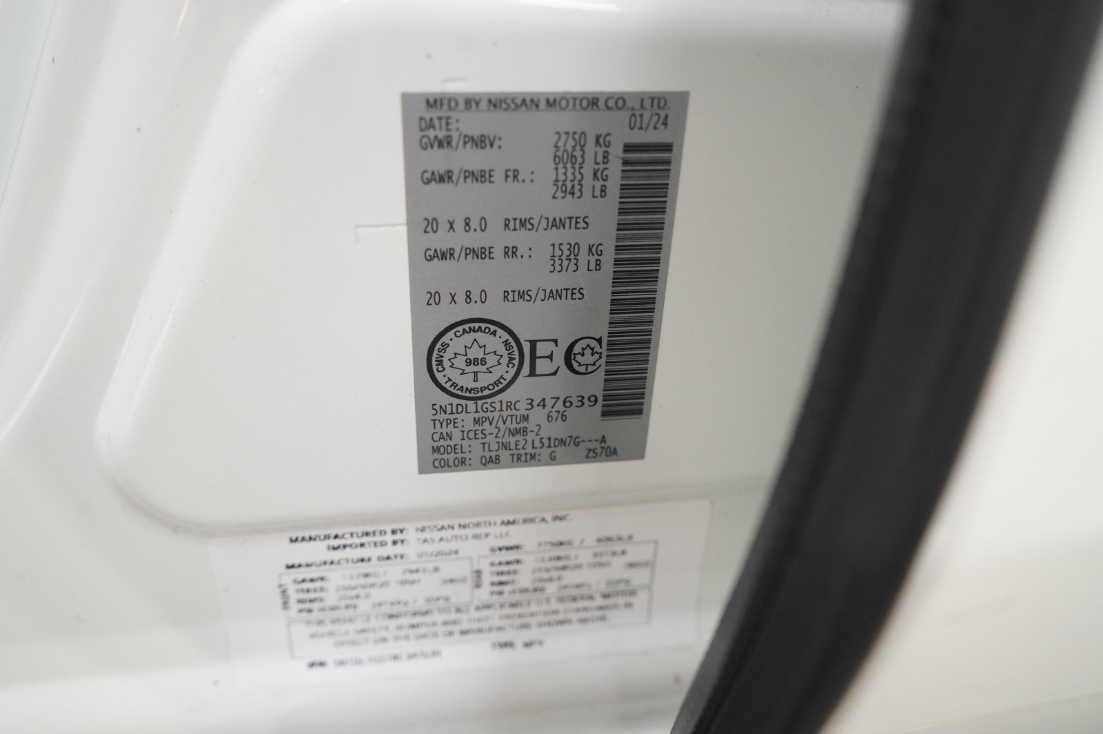 Used 2024 INFINITI QX60 Sensory AWD/4WD image 26