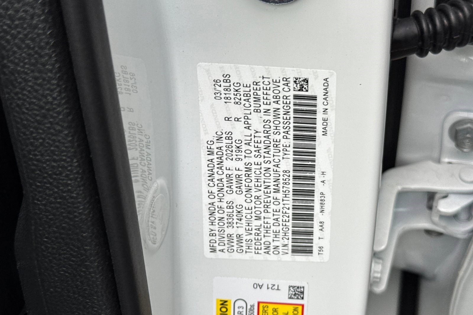 New 2026 Honda Civic LX image 26
