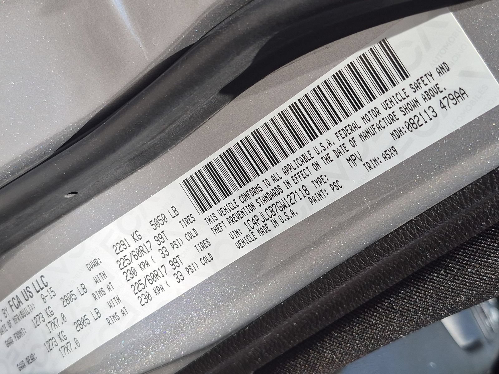 Used 2016 Jeep Cherokee Latitude w/ Comfort/Convenience Group FWD image 33