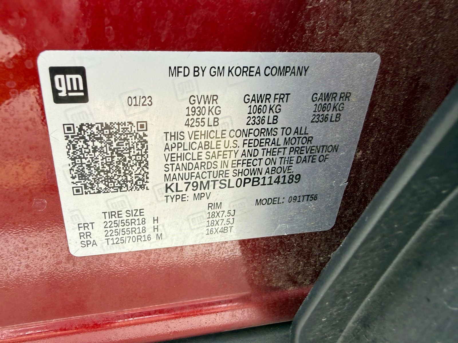 Used 2023 Chevrolet TrailBlazer RS w/ Convenience Package image 44