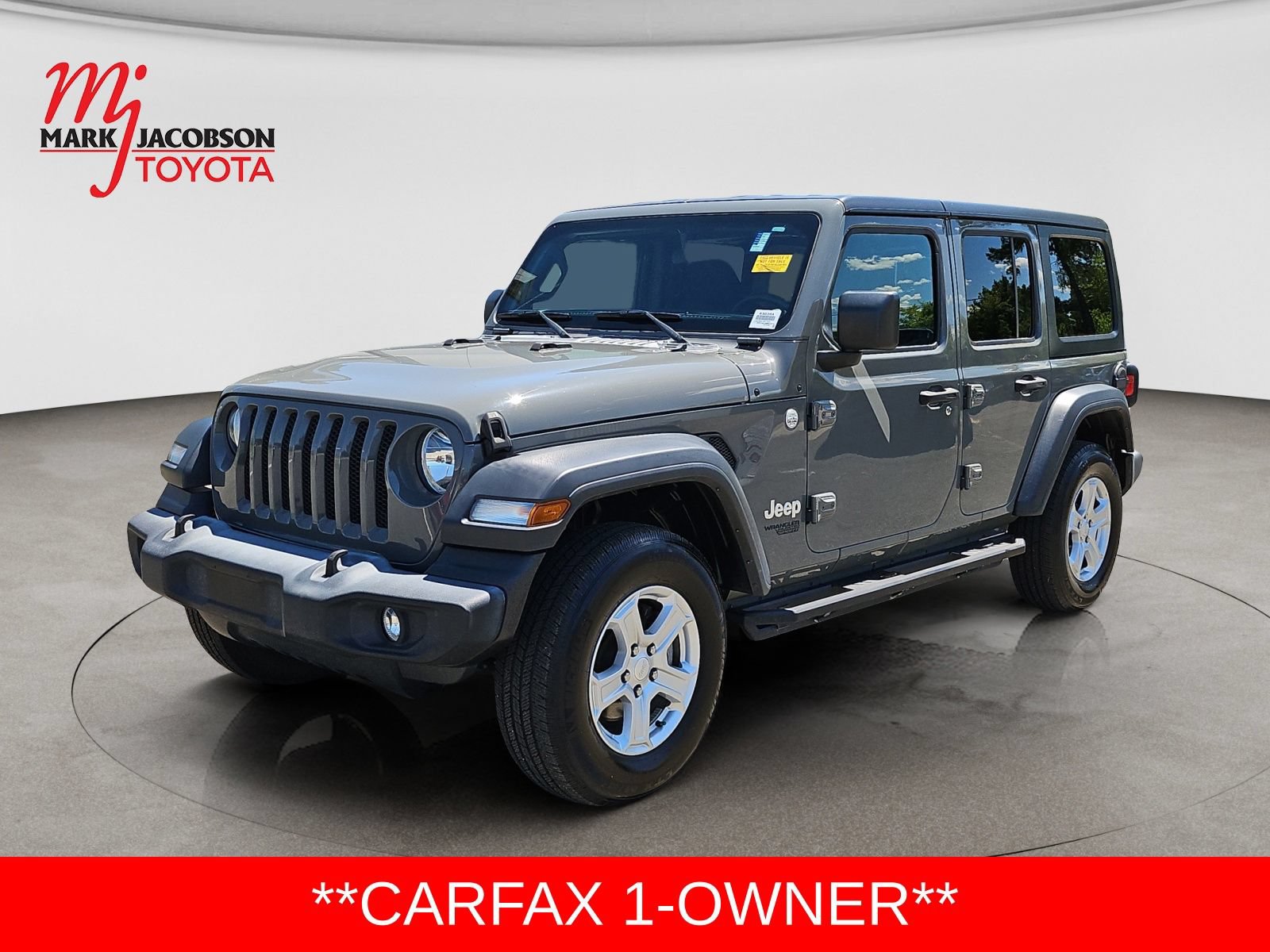 Used 2018 Jeep Wrangler Unlimited Sport S
