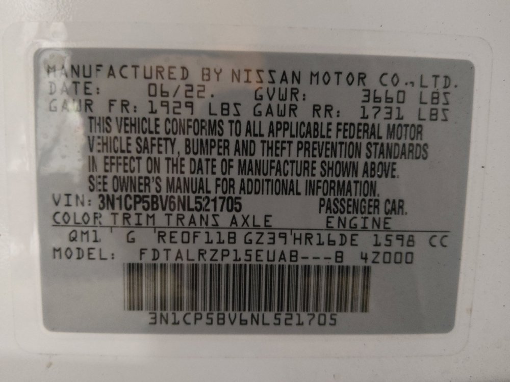 Used 2022 Nissan Kicks S image 33