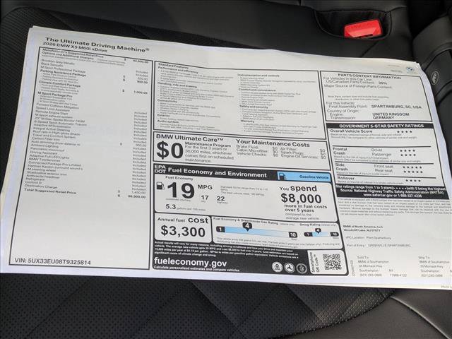 New 2026 BMW X5 M60i w/ Climate Comfort Package AWD/4WD image 18