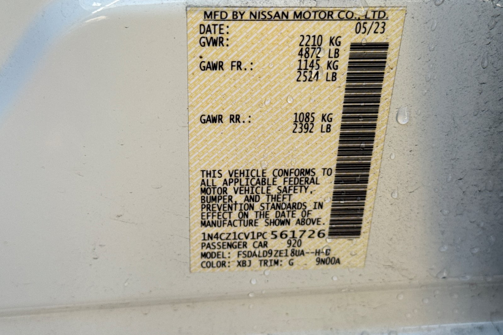 Certified 2023 Nissan Leaf SV Plus FWD image 57