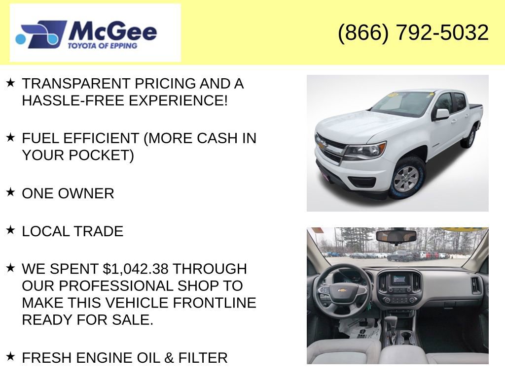 Used 2016 Chevrolet Colorado W/T w/ WT Convenience Package image 4