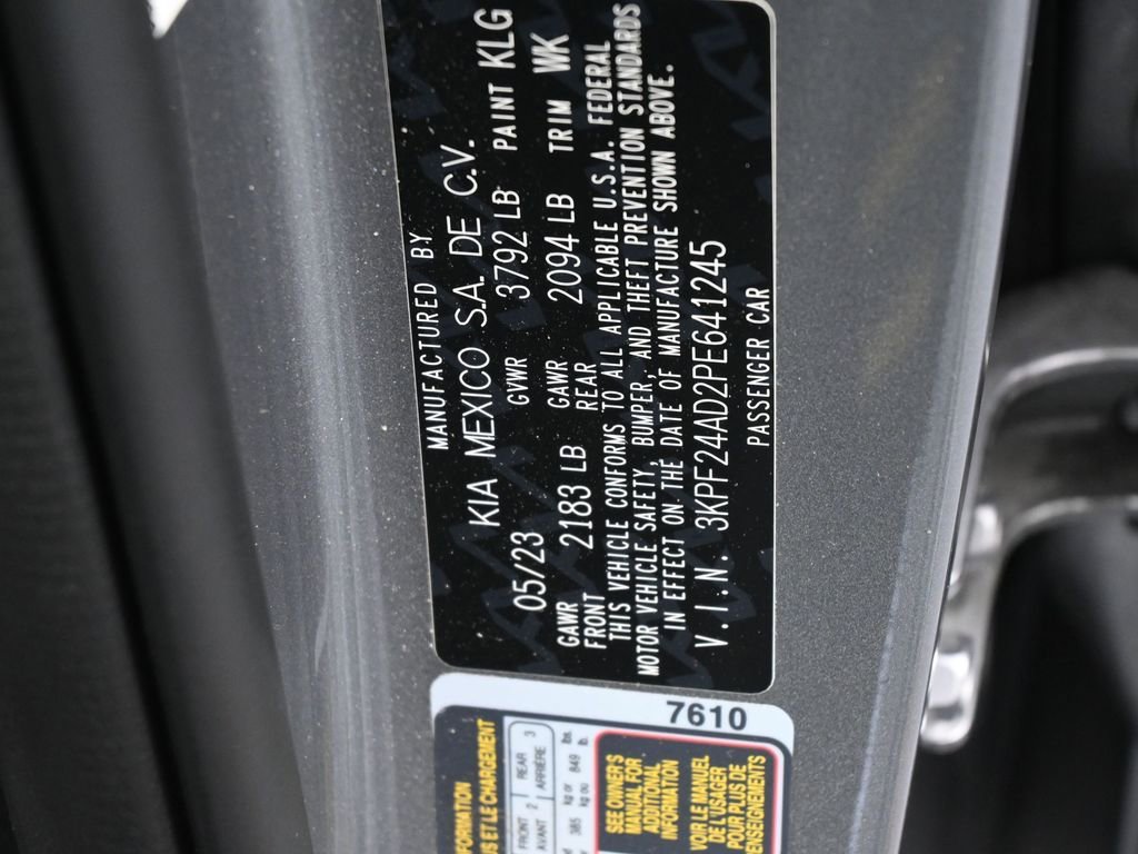 Used 2023 Kia Forte LXS image 15