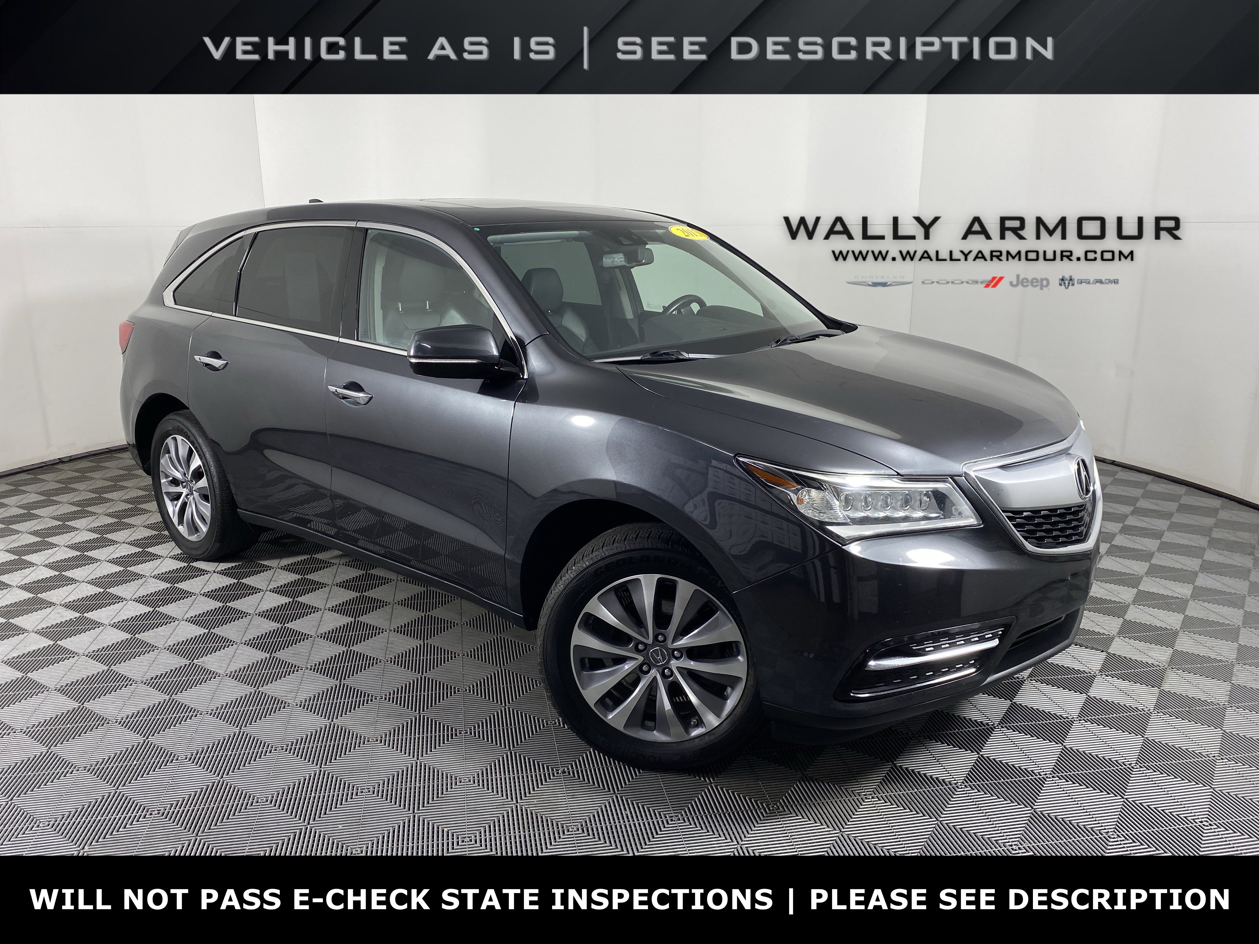 Used 2015 Acura MDX SH-AWD w/ Technology Package image 1