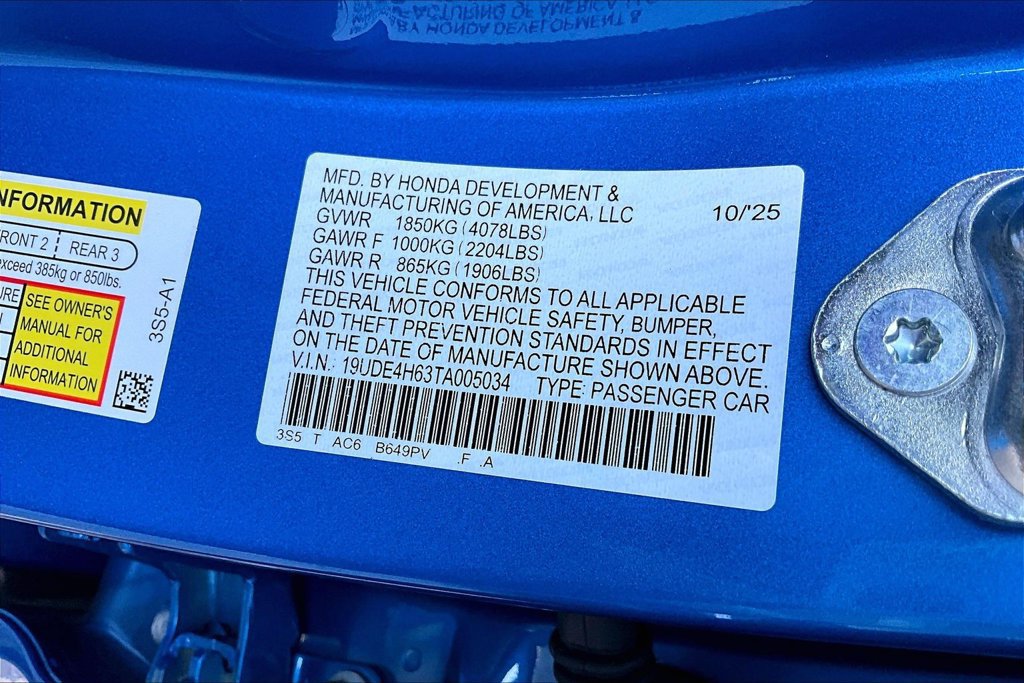 New 2026 Acura Integra A-Spec w/ Technology Package FWD image 37