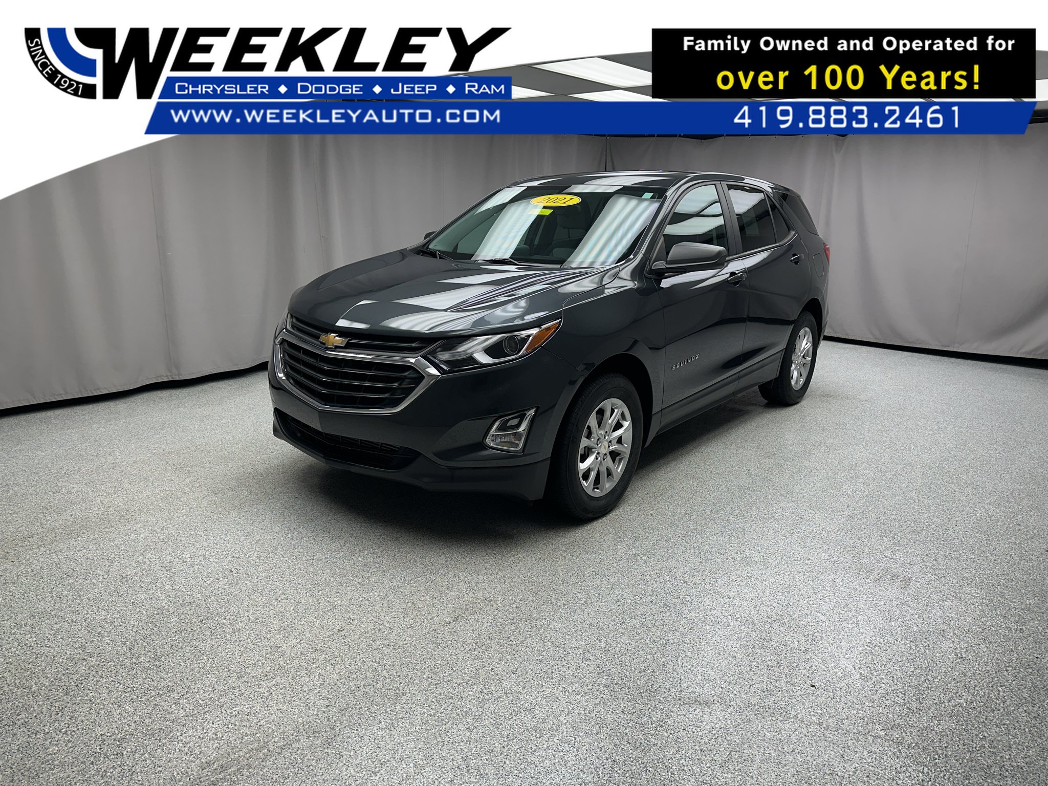 Used 2021 Chevrolet Equinox LS w/ LS Convenience Package AWD/4WD image 1