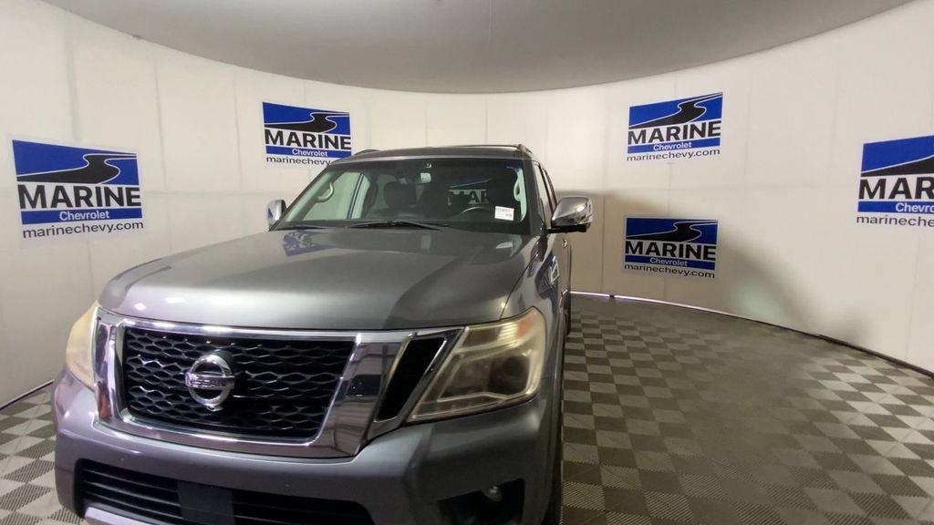 Used 2017 Nissan Armada Platinum w/ Captain Seat Package RWD image 5