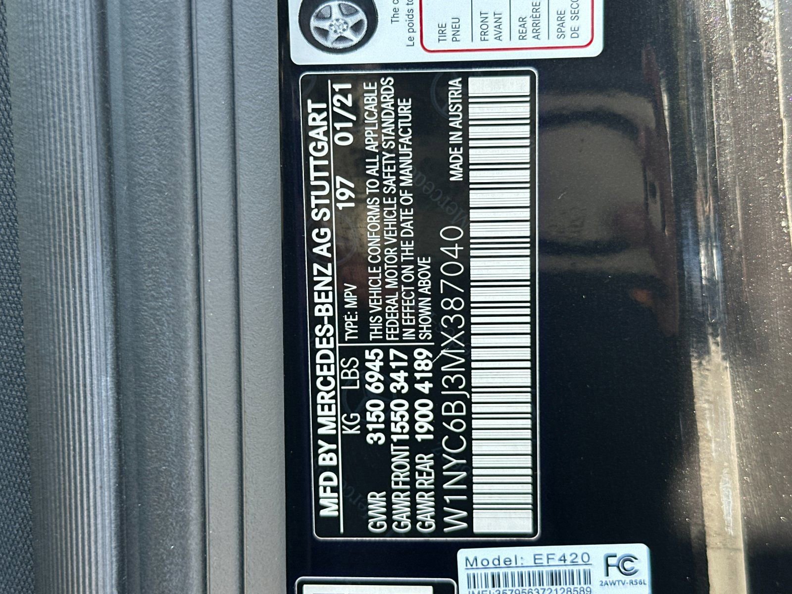 Used 2021 Mercedes-Benz G 550 image 33