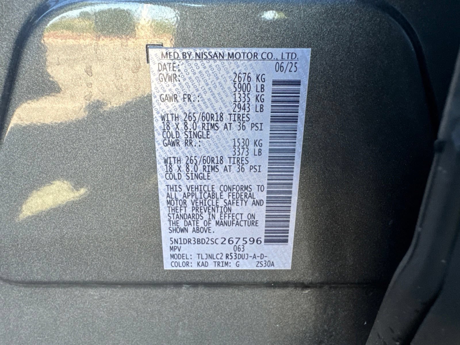 Used 2025 Nissan Pathfinder Rock Creek AWD/4WD image 29