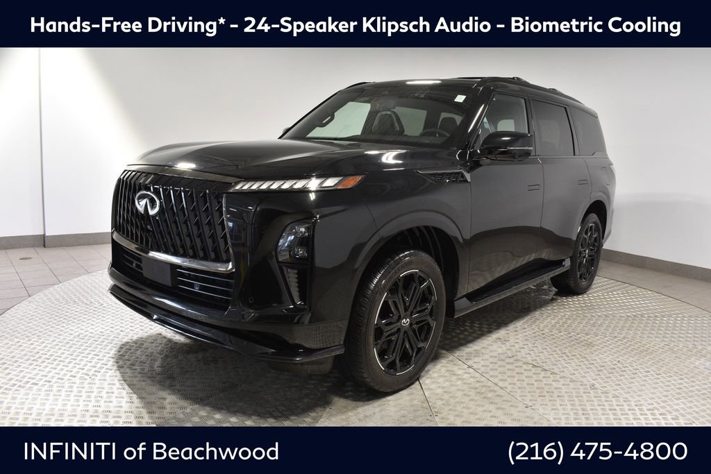 Certified 2026 INFINITI QX80 4WD w/ Sport Exterior Package