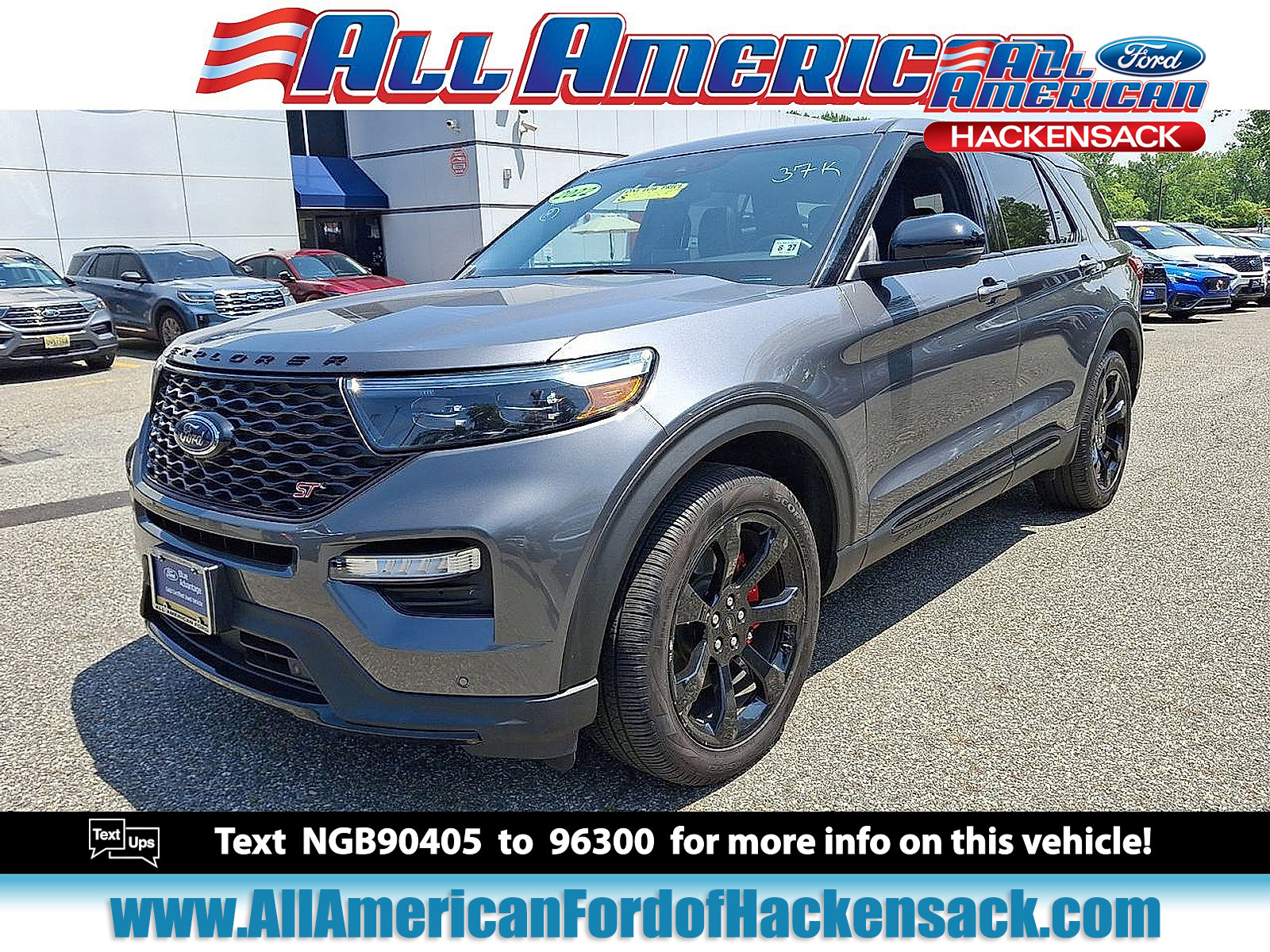 Certified 2022 Ford Explorer ST w/ Equipment Group 401A image 1