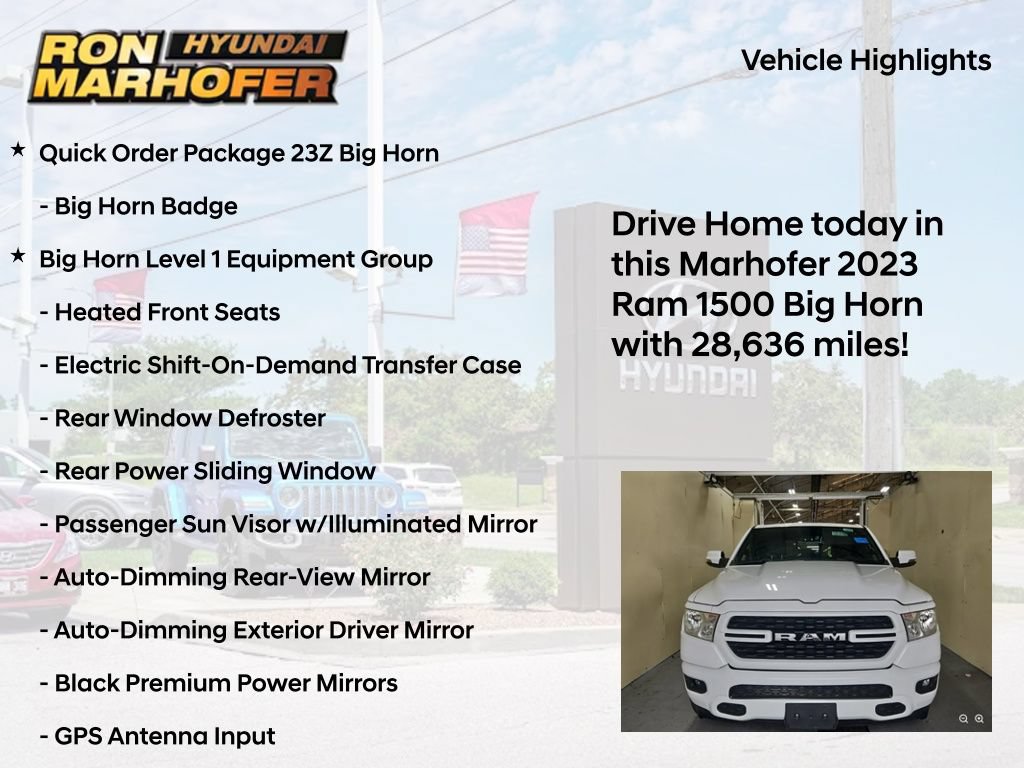 Used 2023 RAM 1500 Big Horn AWD/4WD image 9