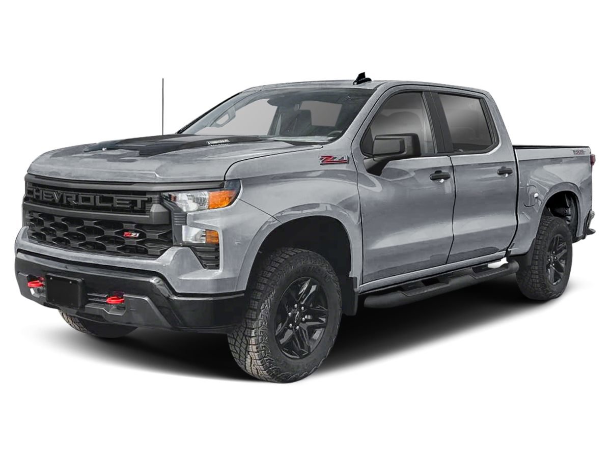 New 2026 Chevrolet Silverado 1500 Custom Trail Boss w/ Dark Appearance Package image 1