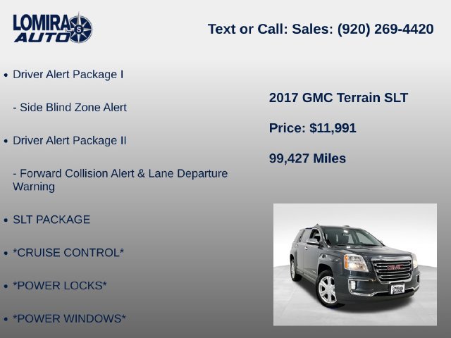 Used 2017 GMC Terrain SLT w/ Open Road Package AWD/4WD image 21
