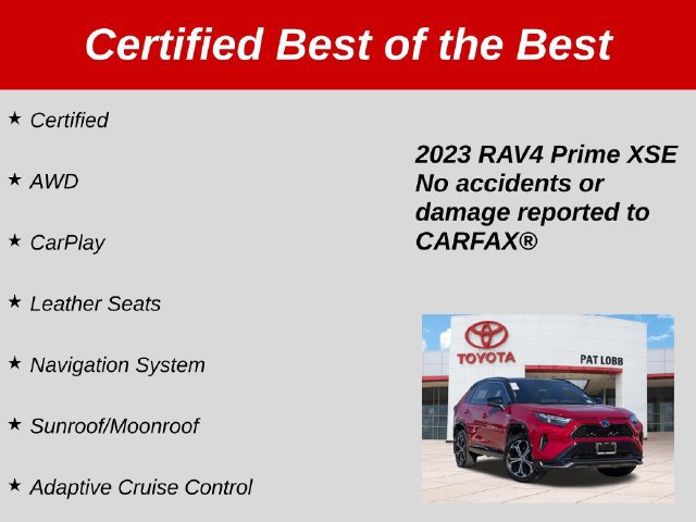 Certified 2023 Toyota RAV4 XSE w/ Premium Package AWD/4WD image 39