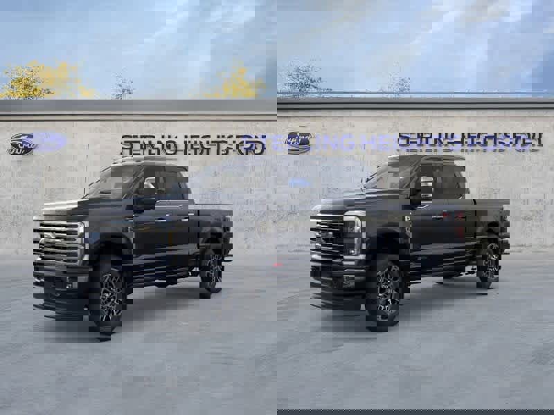 New 2025 Ford F350 Platinum w/ Platinum Plus Package