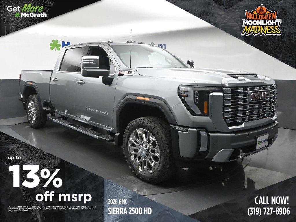 New 2026 GMC Sierra 2500 Denali w/ Denali Reserve Package