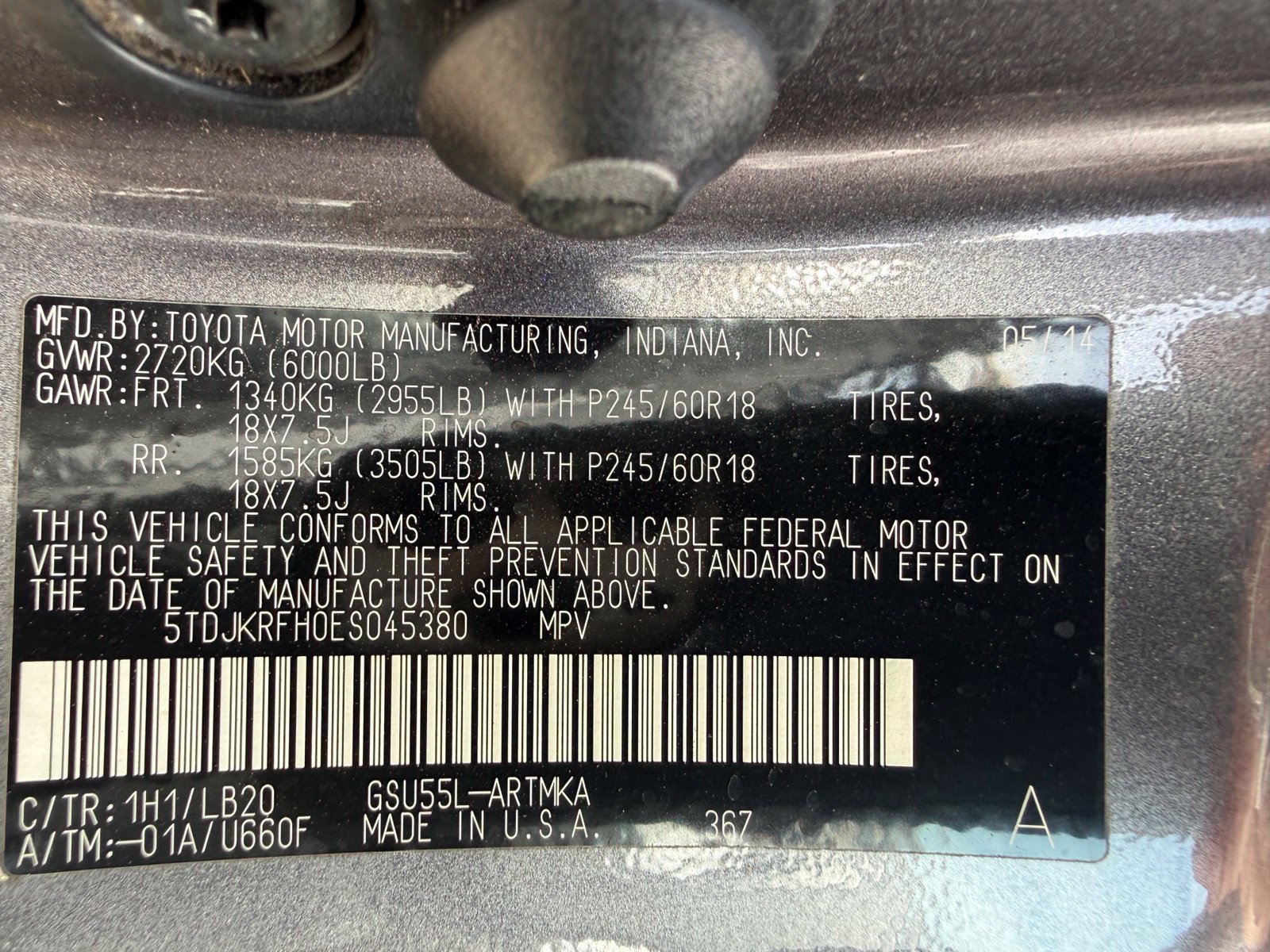 Used 2014 Toyota Highlander XLE AWD/4WD image 52