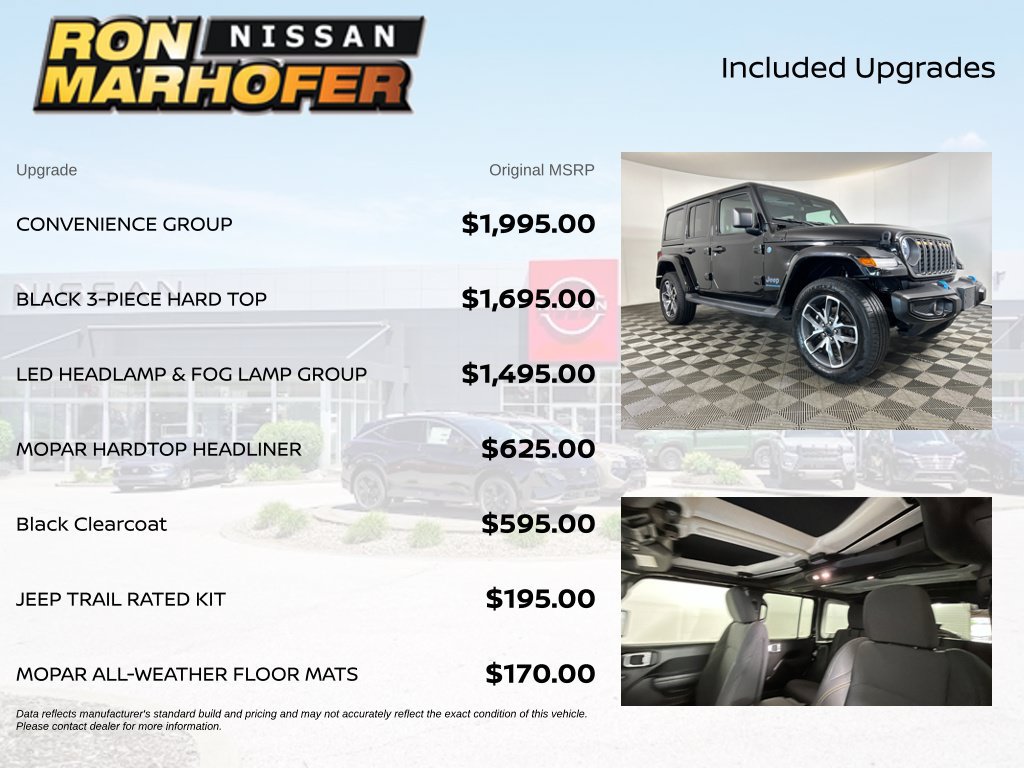 Used 2024 Jeep Wrangler Unlimited w/ Convenience Group AWD/4WD image 6