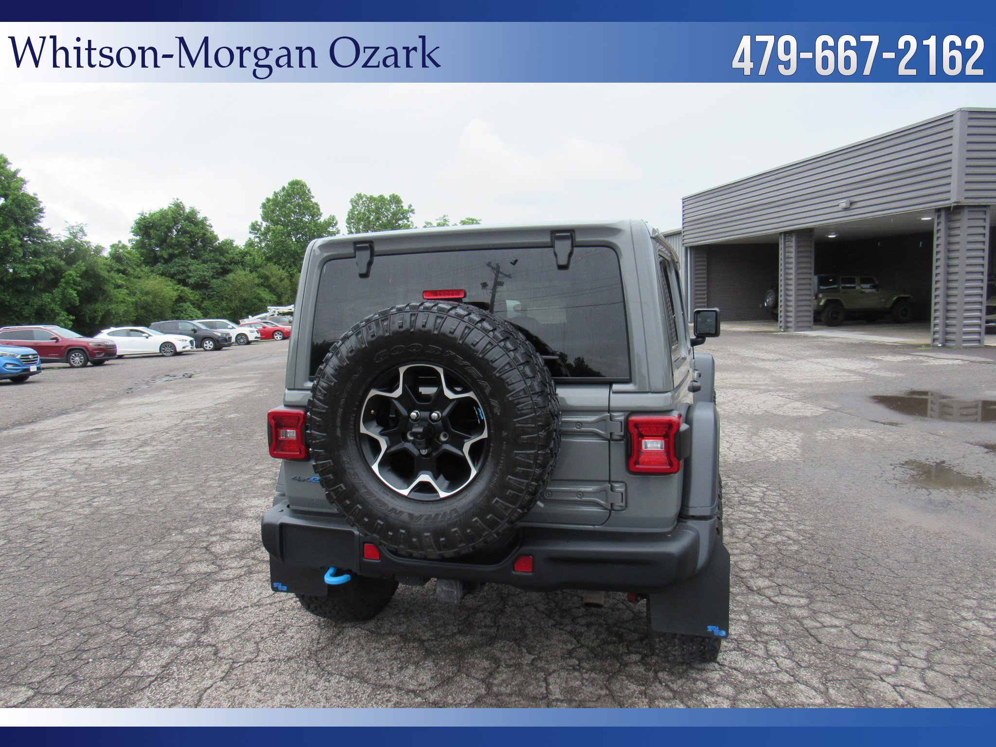 Used 2021 Jeep Wrangler Unlimited Rubicon 4xe w/ Steel Bumper Group AWD/4WD image 14