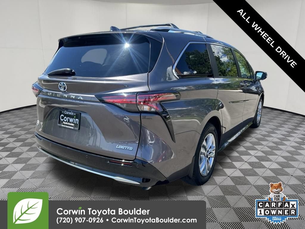 Used 2024 Toyota Sienna Limited AWD/4WD image 8