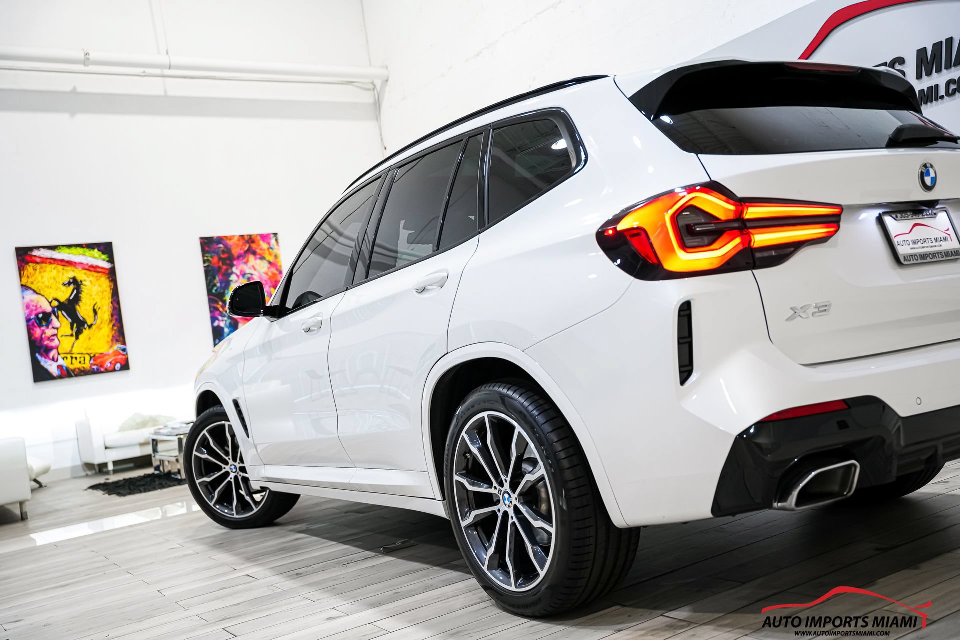 Used 2022 BMW X3 xDrive30i w/ M Sport Package 2 AWD/4WD image 82