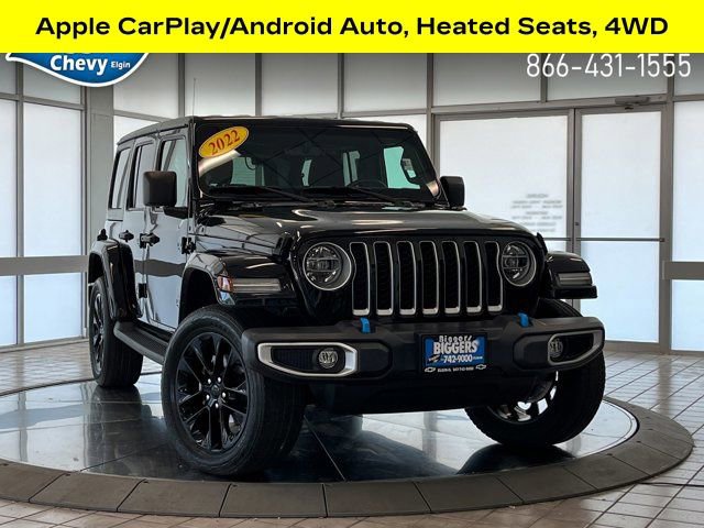 Used 2022 Jeep Wrangler Unlimited Sahara w/ Cold Weather Group