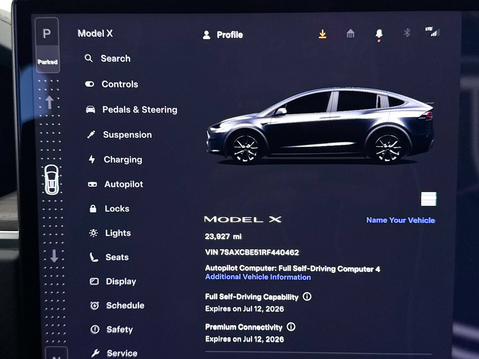 Used 2024 Tesla Model X AWD/4WD image 42