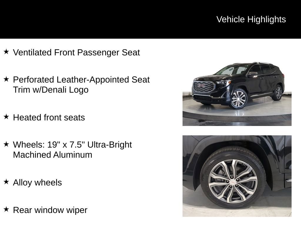 Used 2019 GMC Terrain Denali w/ Comfort Package AWD/4WD image 25
