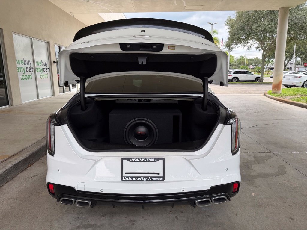 Used 2022 Cadillac CT4 V w/ Navigation Package AWD/4WD image 36