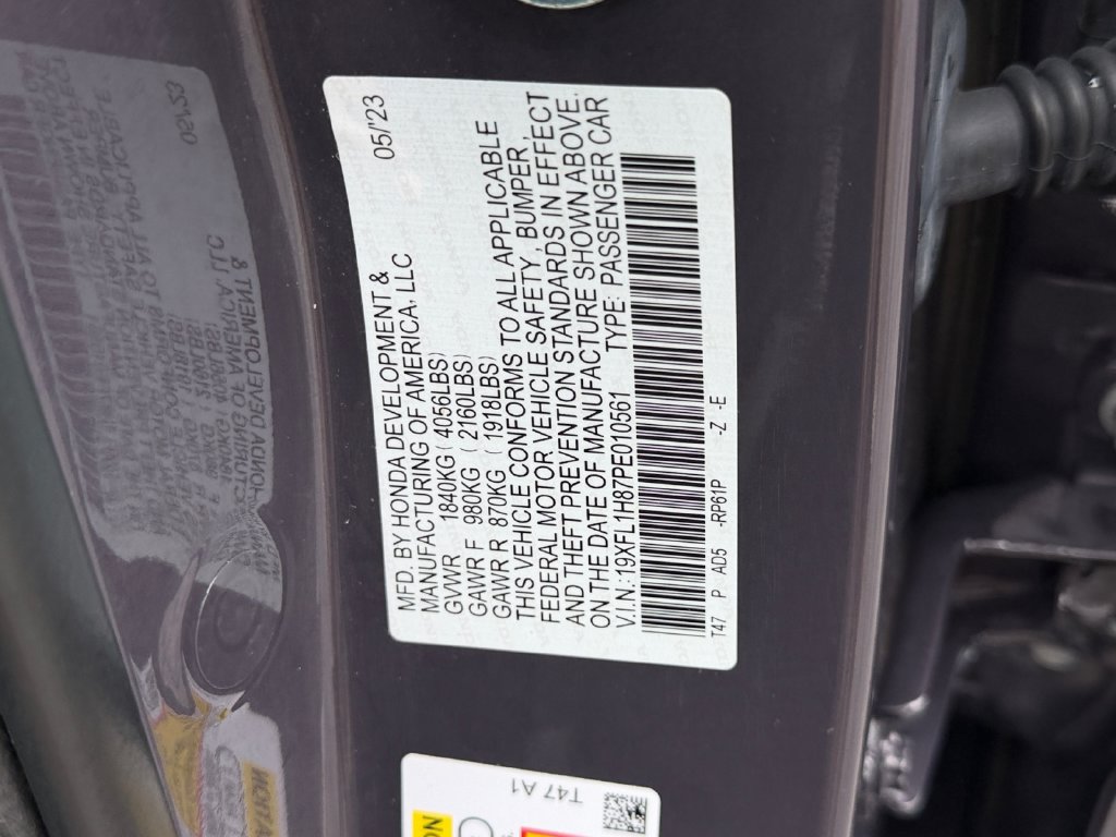Used 2023 Honda Civic Sport Touring image 27