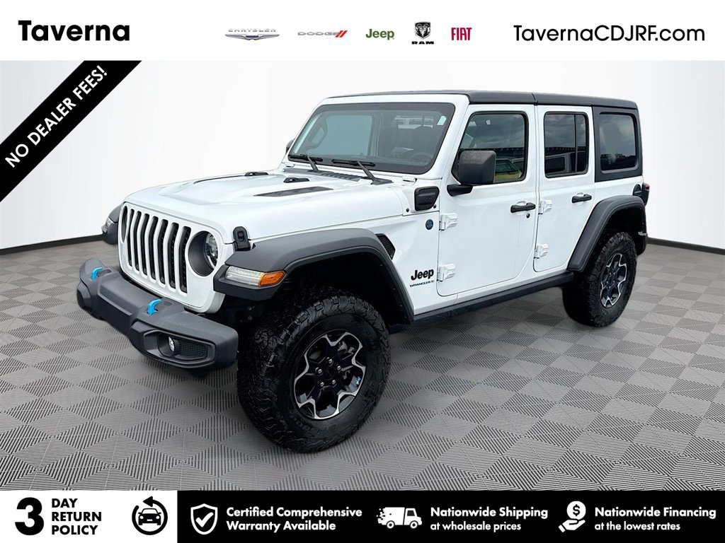 Certified 2023 Jeep Wrangler Unlimited Rubicon 4xe w/ Cold Weather Group