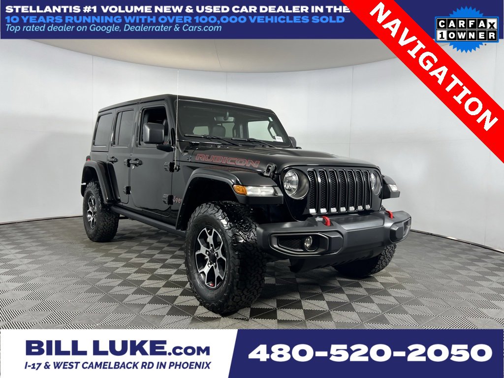 Certified 2022 Jeep Wrangler Unlimited Rubicon w/ Cold Weather Group