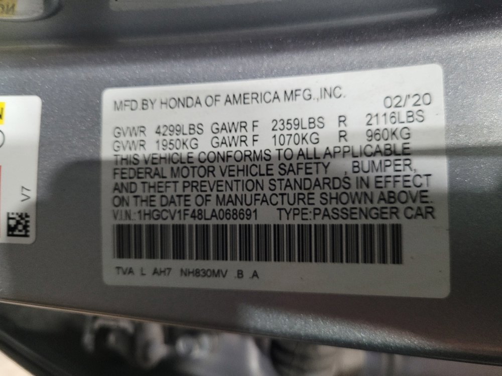 Used 2020 Honda Accord EX image 33