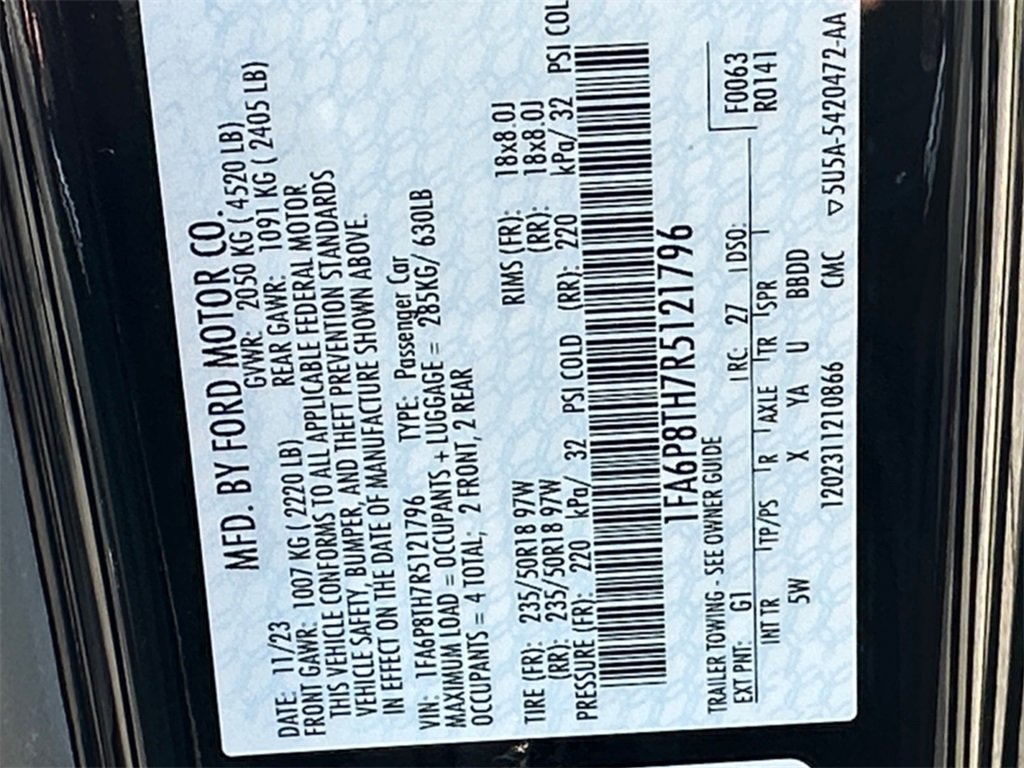 Used 2024 Ford Mustang Premium image 25