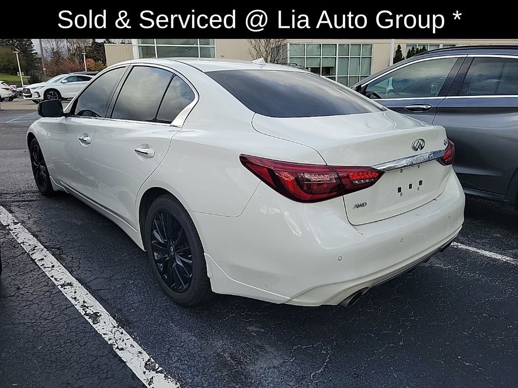 Certified 2023 INFINITI Q50 Luxe w/ Cargo Package image 4