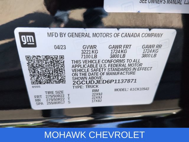 Certified 2023 Chevrolet Silverado 1500 High Country w/ High Country Premium Package AWD/4WD image 35
