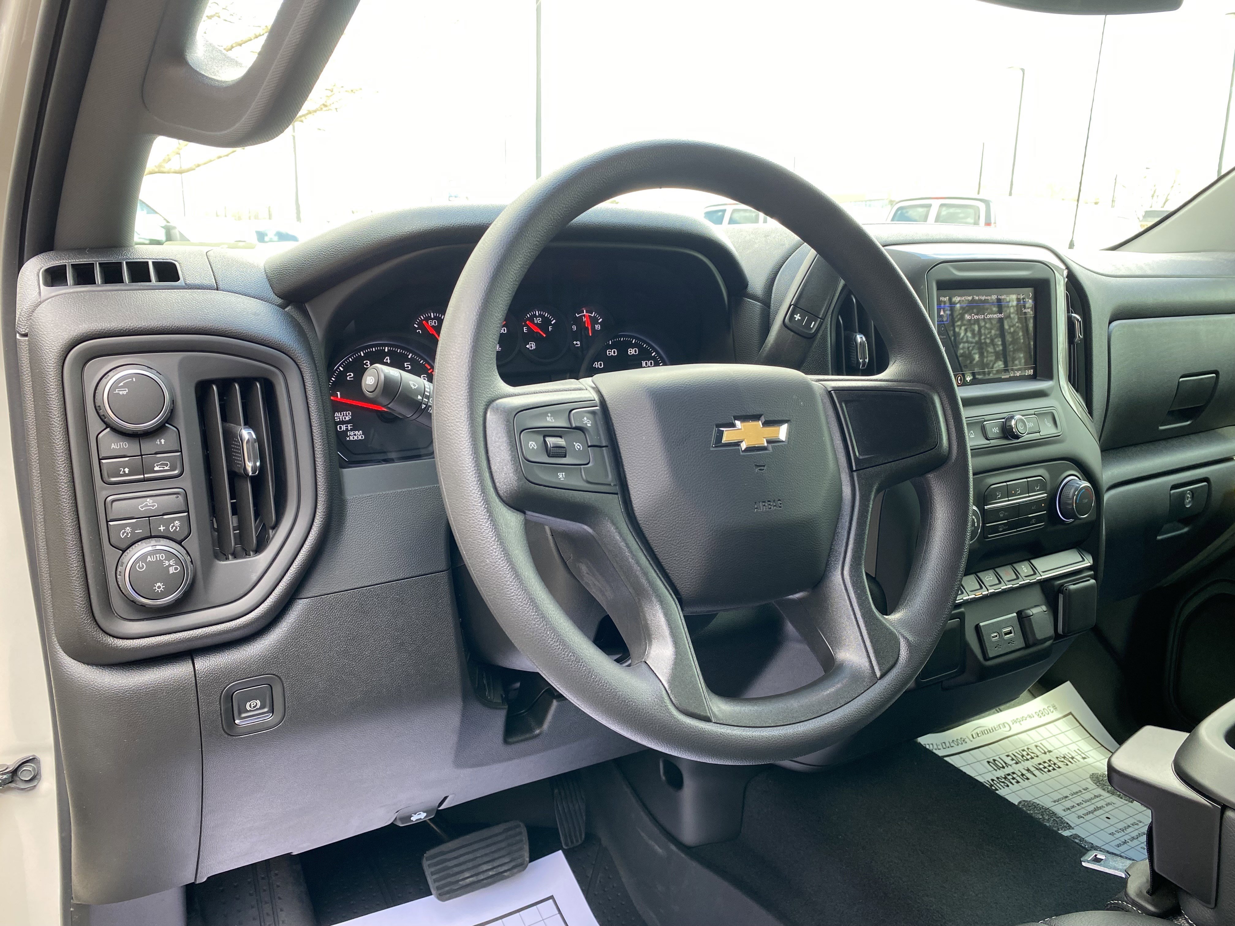 Used 2026 Chevrolet Silverado 1500 Custom w/ Turbomax Blackout Package AWD/4WD image 17