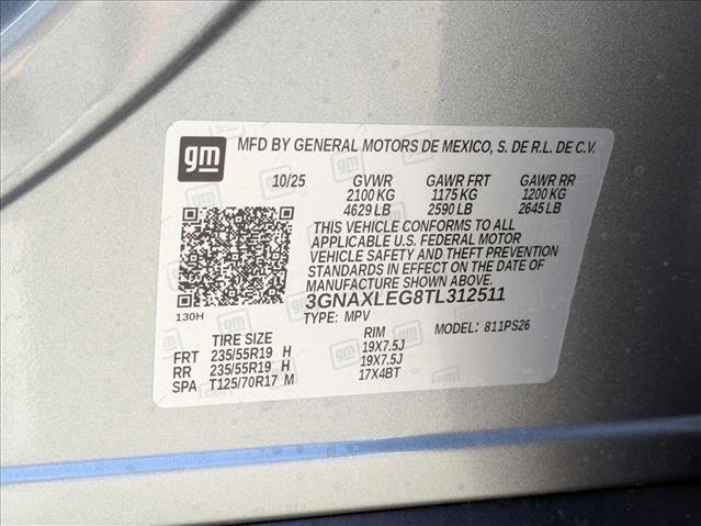 New 2026 Chevrolet Equinox RS image 17