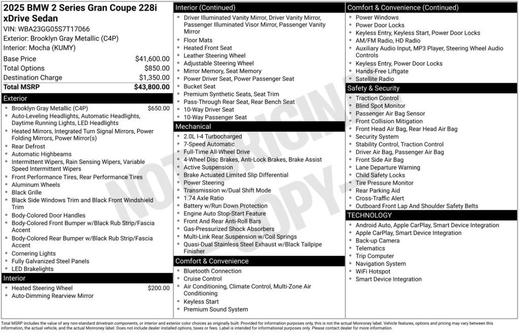 Used 2025 BMW 228i xDrive image 6