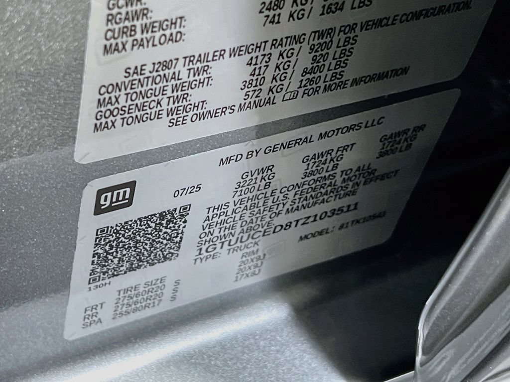 Certified 2026 GMC Sierra 1500 Elevation w/ Elevation Premium Package AWD/4WD image 27