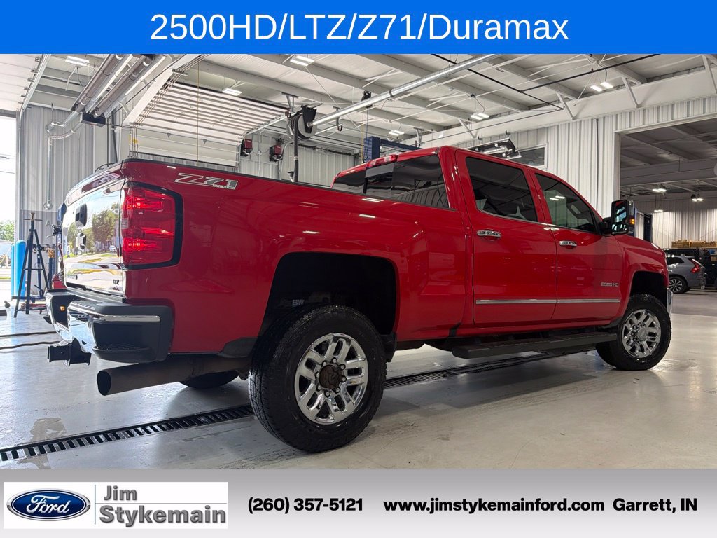 Used 2017 Chevrolet Silverado 2500 LTZ w/ Duramax Plus Package AWD/4WD image 12