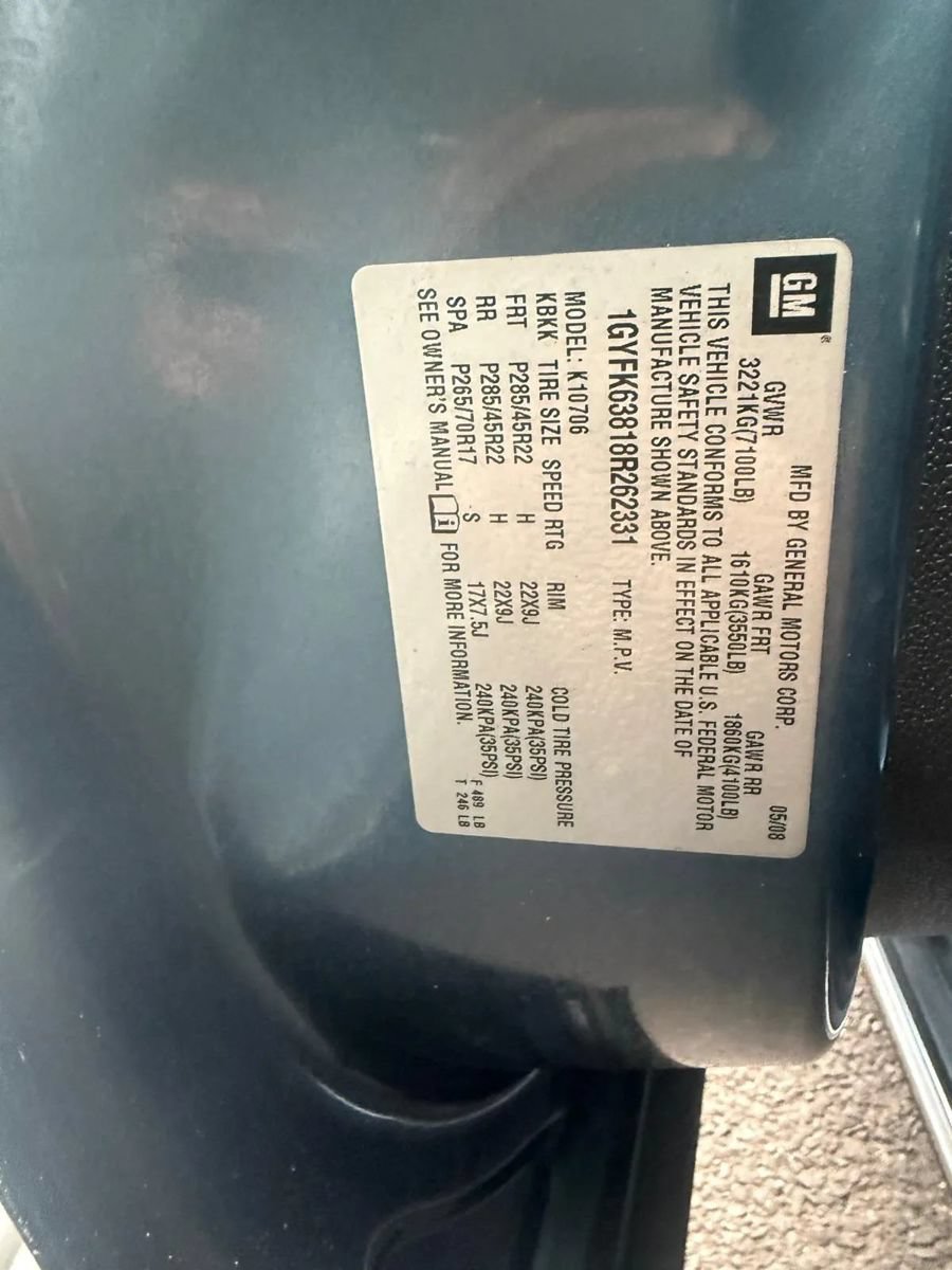 Used 2008 Cadillac Escalade AWD image 28