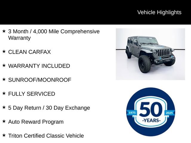 Used 2021 Jeep Wrangler Unlimited Rubicon 4xe AWD/4WD image 10