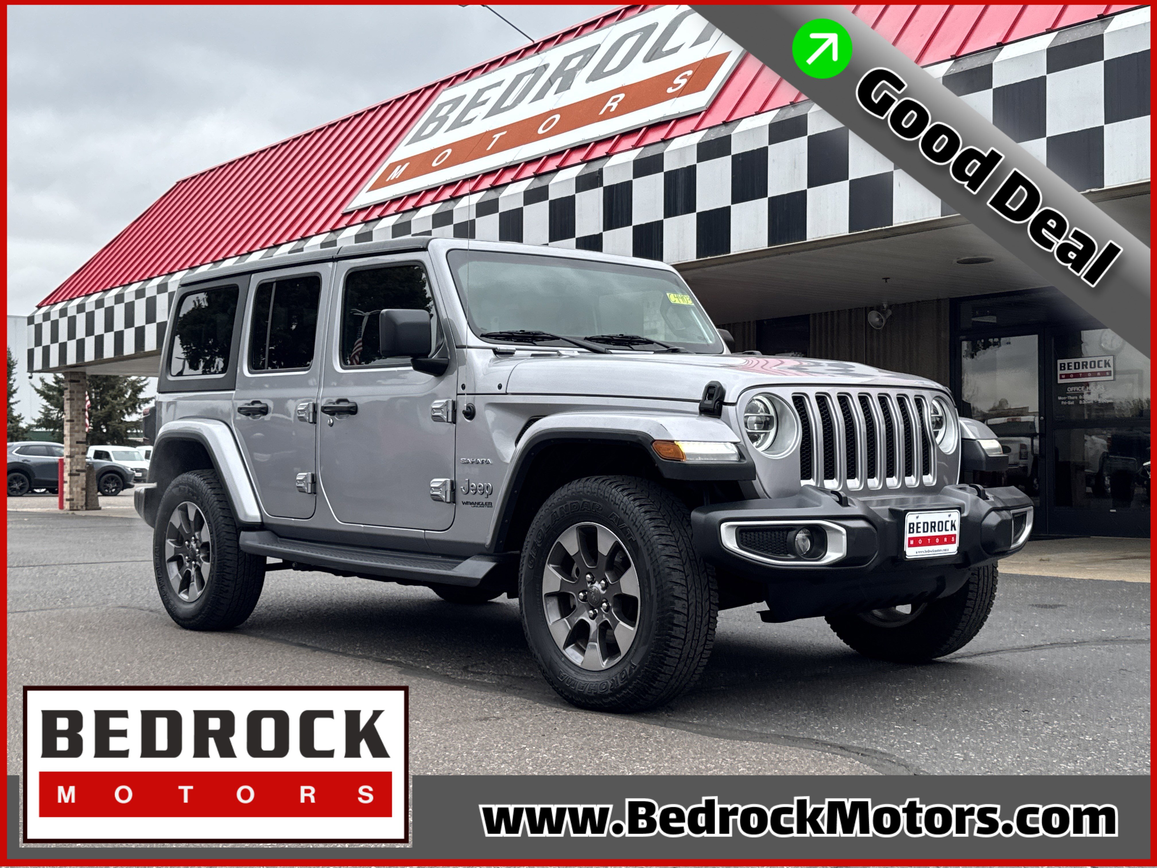 Used 2018 Jeep Wrangler Unlimited Sahara image 1