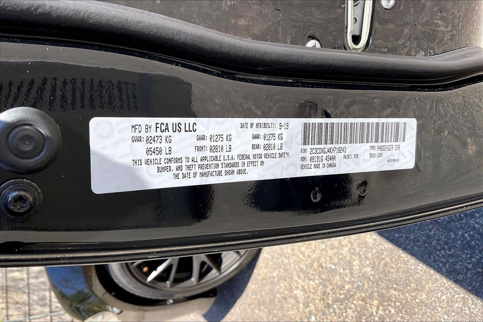 Used 2019 Dodge Charger Scat Pack w/ Dynamics Package RWD image 30